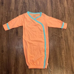 Baby Soy Organic Cotton Kimono Gown 3-6 Months New